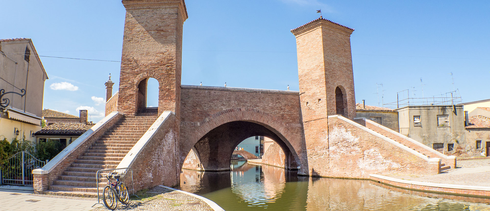 Visita di Comacchio - ponte dei Trepponti