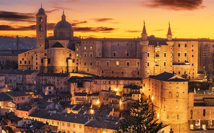 Vosota alla casa natale di Raffaello a Urbino